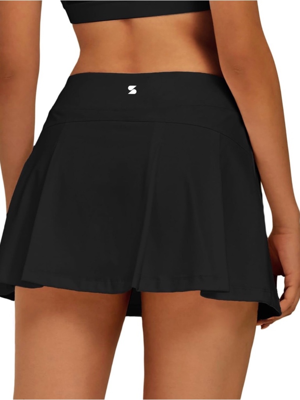 EXCELLENT CONDITION LOT OF 2 Stelle Women's Tennis Skirts - Black & White - Picture 11 of 14